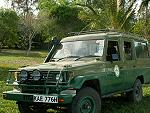 Kiwara privat Safari, Toyota Land Cruiser; Kenya Tsavo Ost National Park